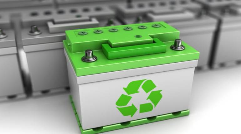 فرآیند بازیافت باتری ماشین